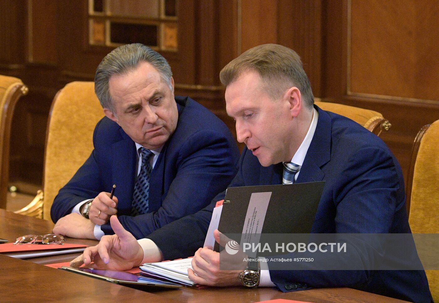 Премьер-министр РФ Д. Медведев провел заседание Наблюдательного совета "ВЭБ.РФ"