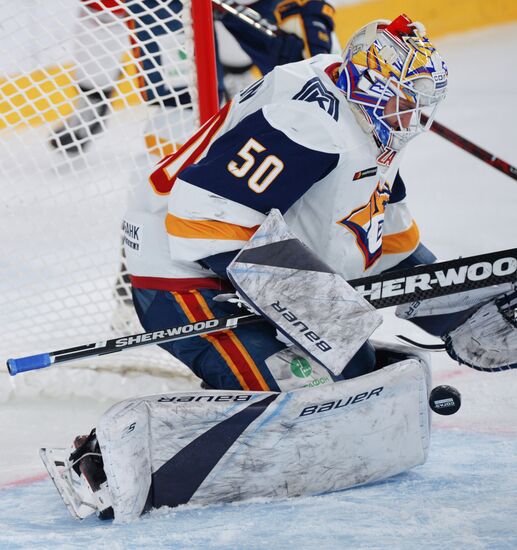 Хоккей. КХЛ. Матч "Автомобилист" - "Металлург"