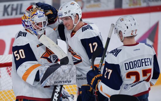 Хоккей. КХЛ. Матч "Автомобилист" - "Металлург"