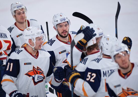 Хоккей. КХЛ. Матч "Автомобилист" - "Металлург"