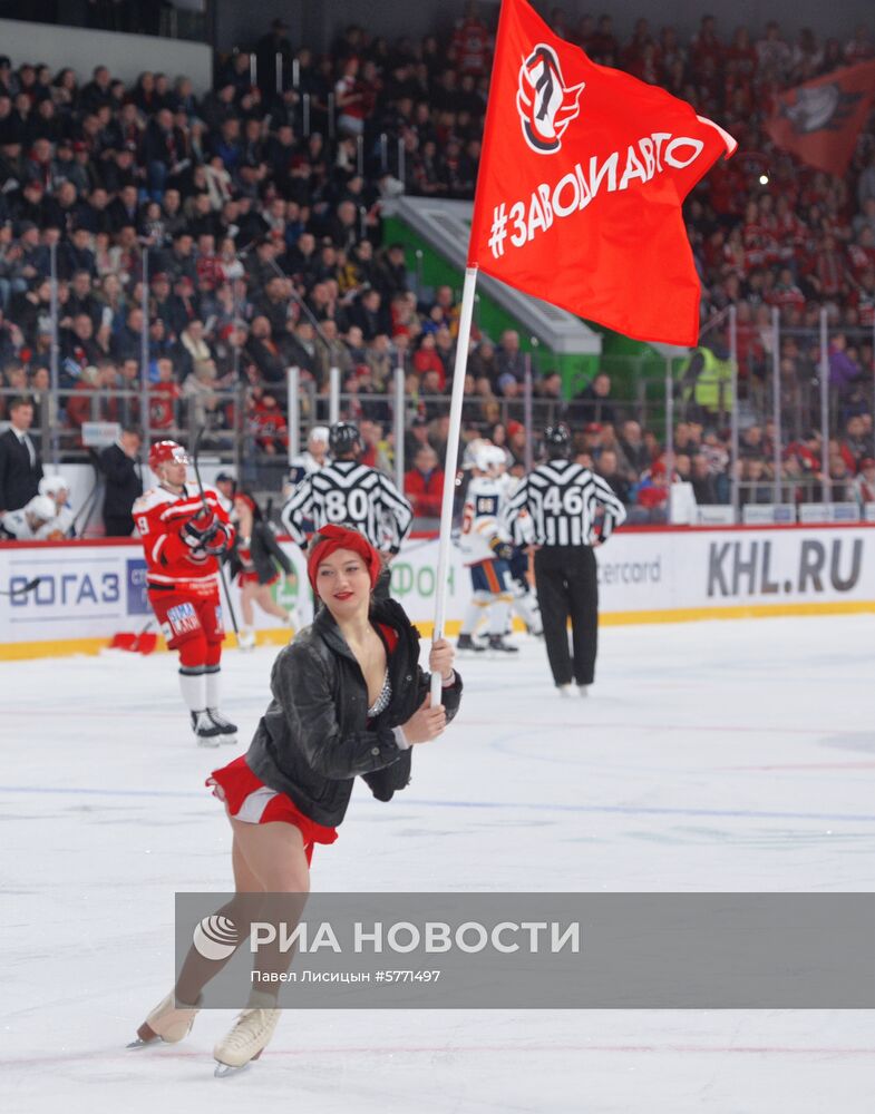 Хоккей. КХЛ. Матч "Автомобилист" - "Металлург"