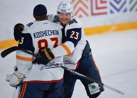 Хоккей. КХЛ. Матч "Автомобилист" - "Металлург"