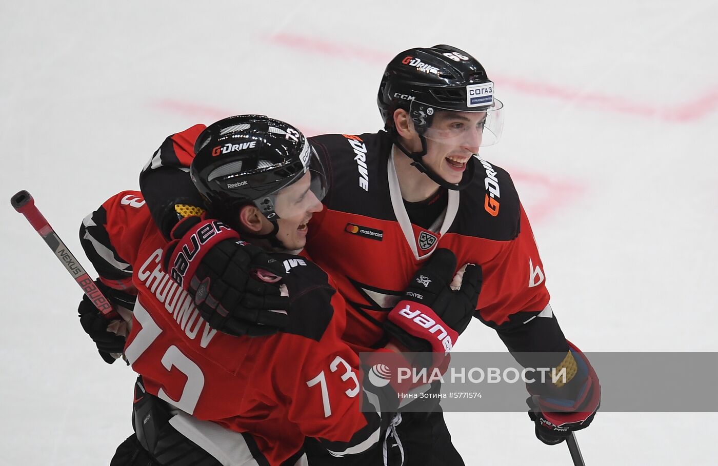 Хоккей. КХЛ. Матч "Авангард" - СКА