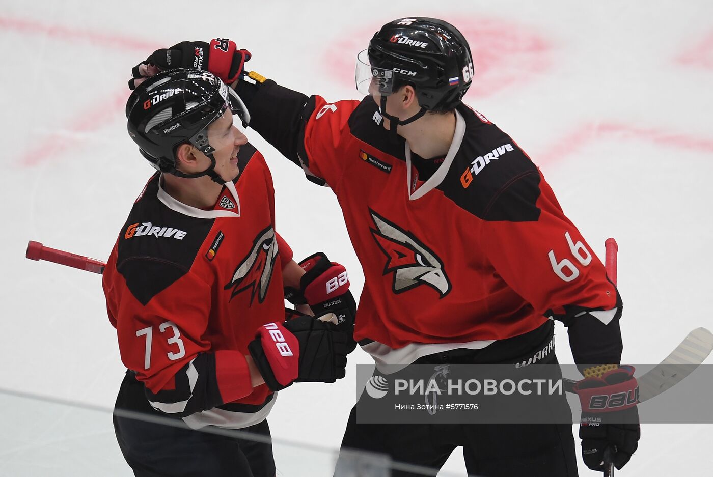 Хоккей. КХЛ. Матч "Авангард" - СКА