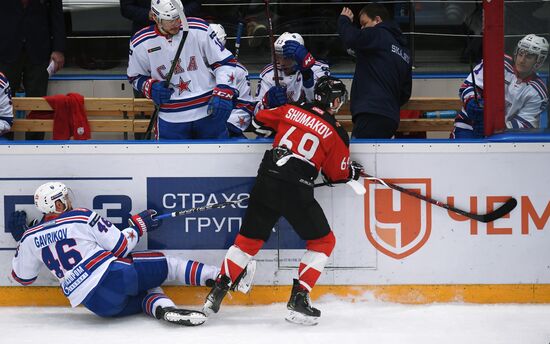 Хоккей. КХЛ. Матч "Авангард" - СКА