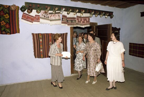 Визит М.С. Горбачева в Румынию