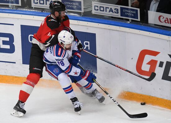 Хоккей. КХЛ. Матч "Авангард" - СКА