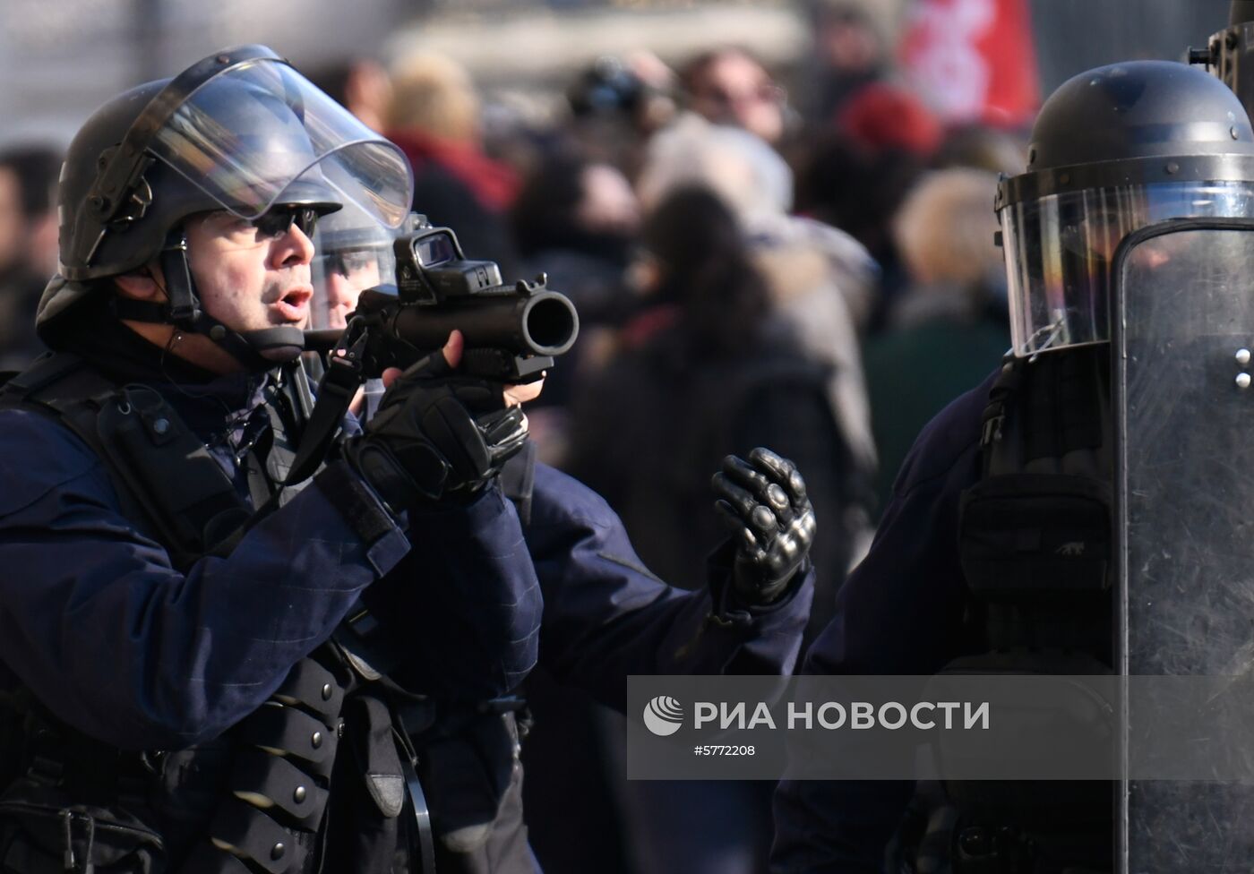 Всеобщая забастовка во Франции