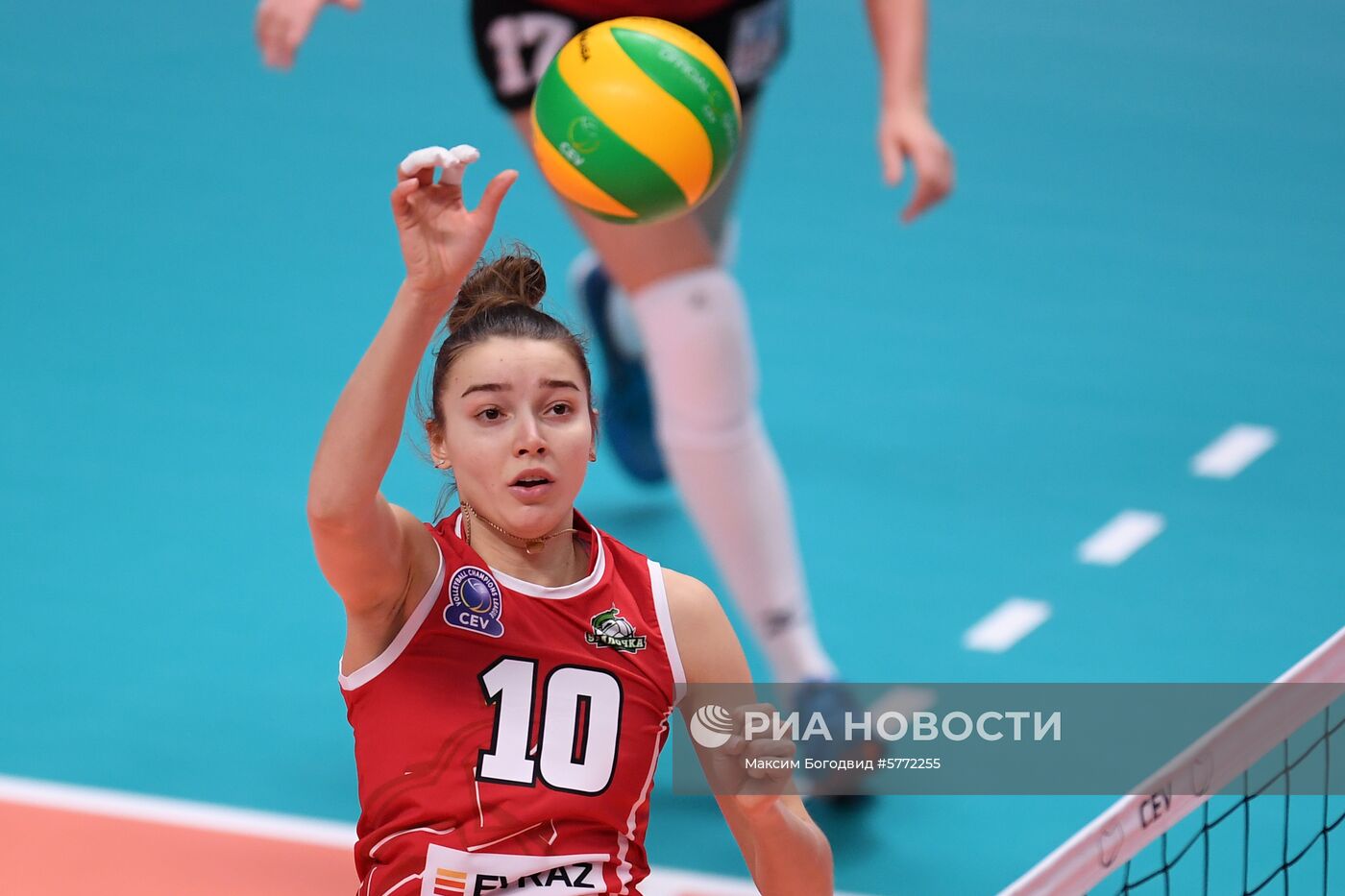 Волейбол. Лига чемпионов. Женщины. Матч "Динамо-Казань" - "Уралочка"