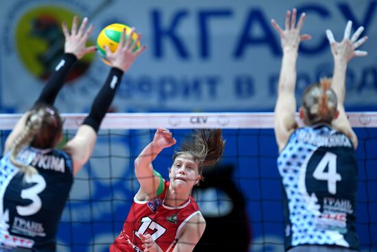 Волейбол. Лига чемпионов. Женщины. Матч "Динамо-Казань" - "Уралочка"