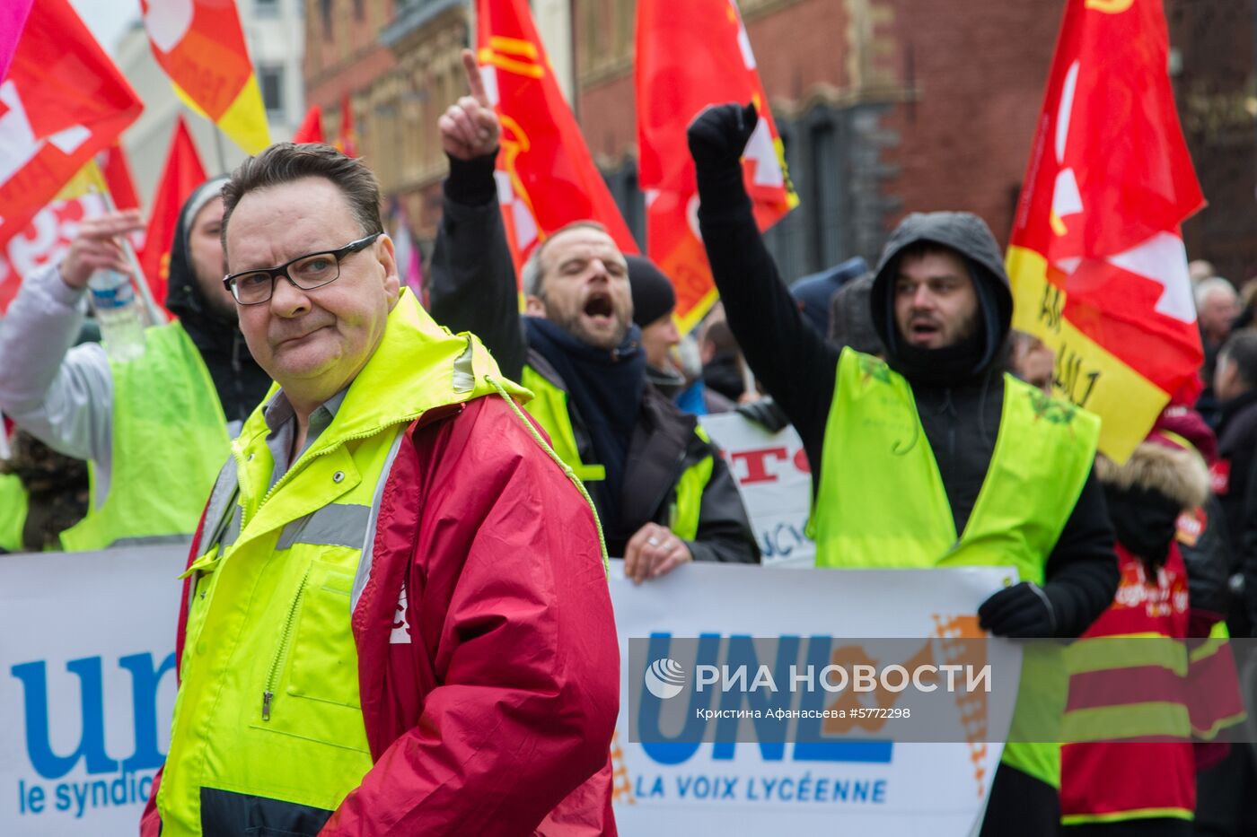 Всеобщая забастовка во Франции