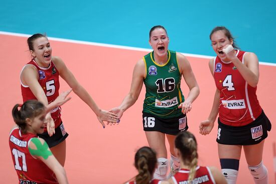 Волейбол. Лига чемпионов. Женщины. Матч "Динамо-Казань" - "Уралочка"