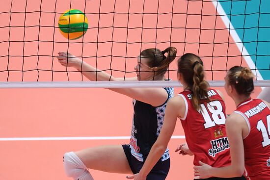 Волейбол. Лига чемпионов. Женщины. Матч "Динамо-Казань" - "Уралочка"