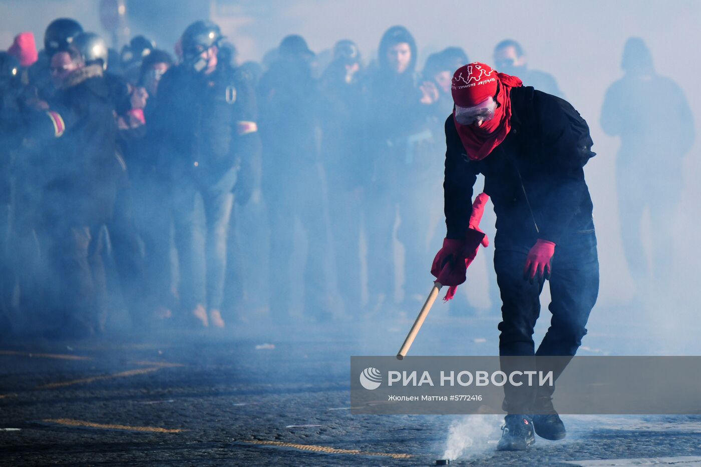 Всеобщая забастовка во Франции