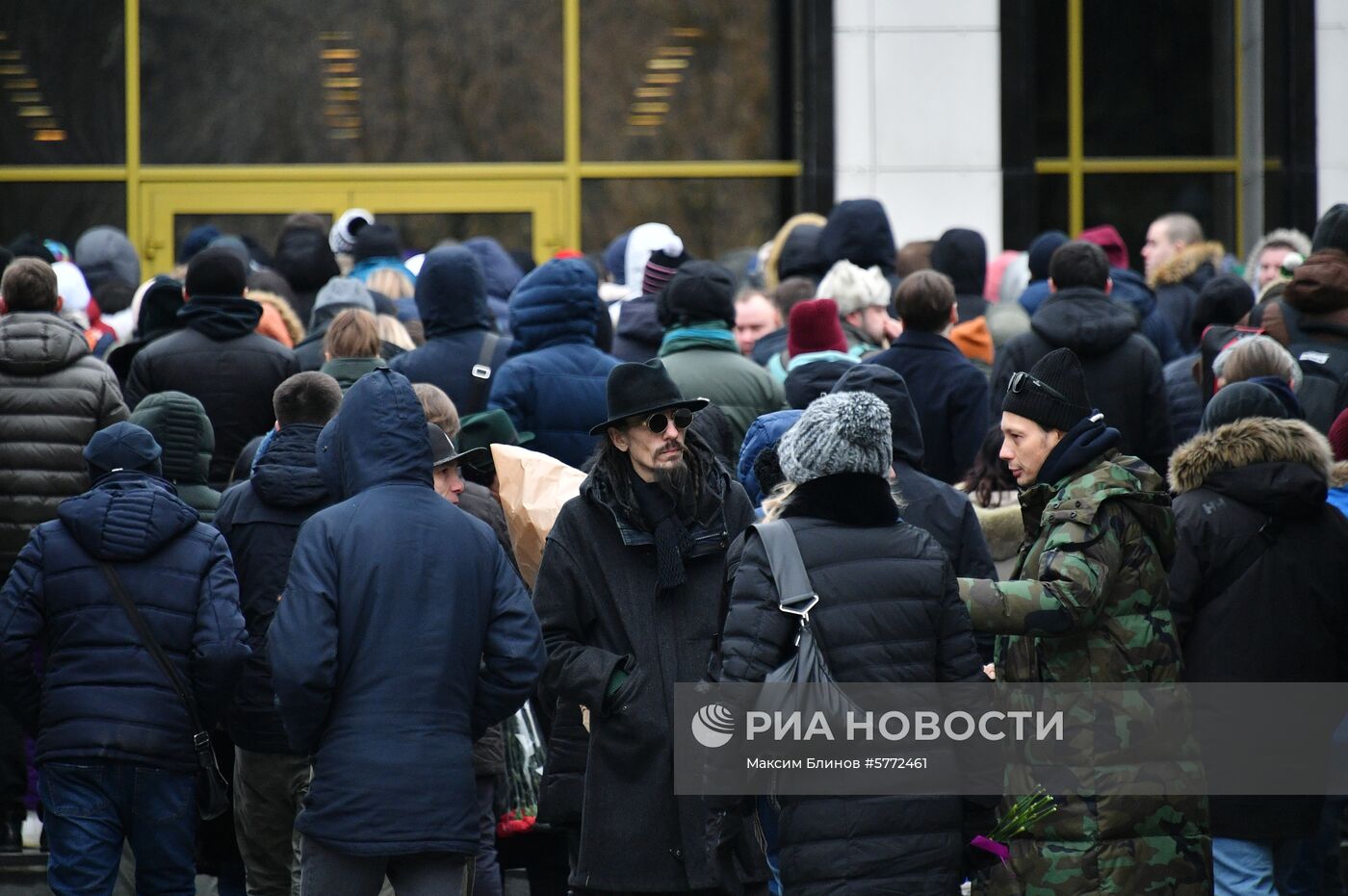 Церемония прощания с рэпером Децлом