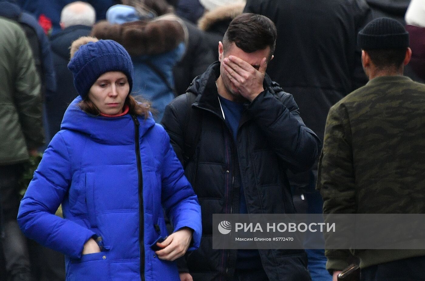 Церемония прощания с рэпером Децлом