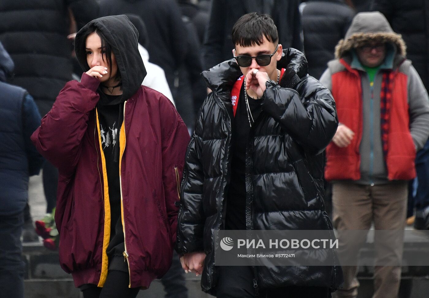 Церемония прощания с рэпером Децлом