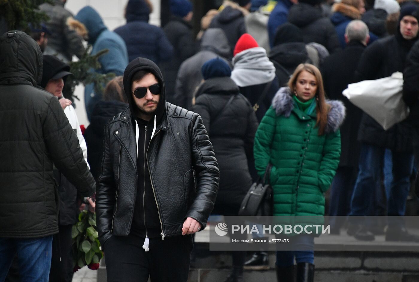 Церемония прощания с рэпером Децлом