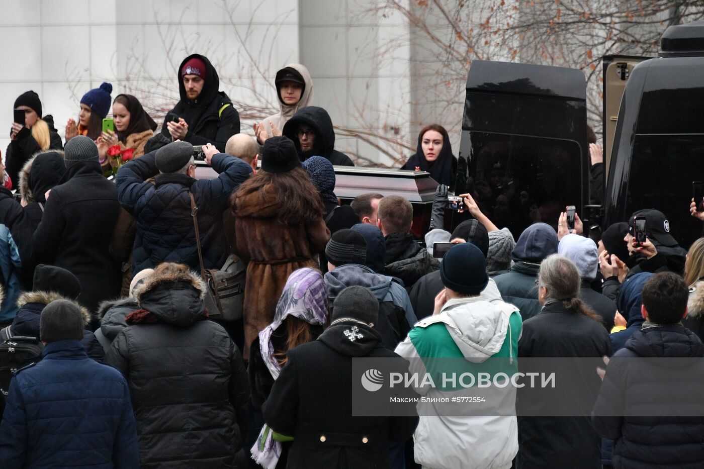 Церемония прощания с рэпером Децлом