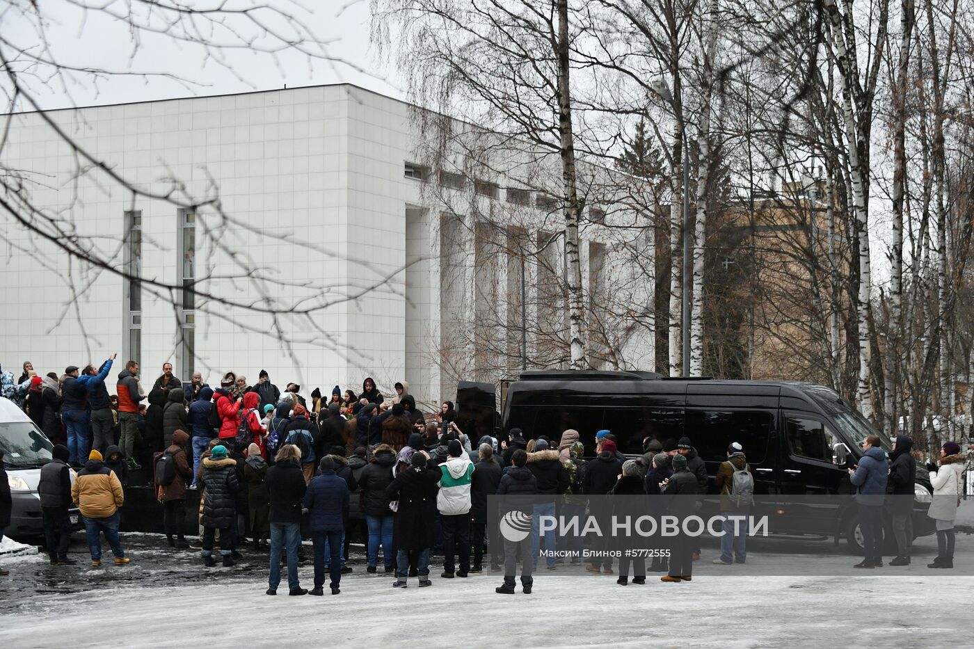 Церемония прощания с рэпером Децлом