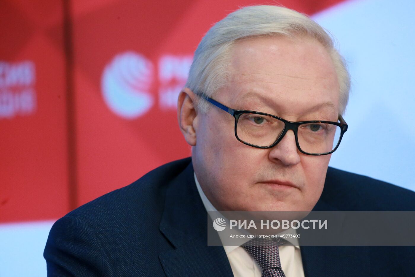 П/к заместителя министра иностранных дел России С. Рябкова 