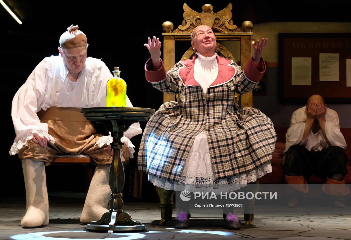 Спектакль "Дюма" в театре "Современник"