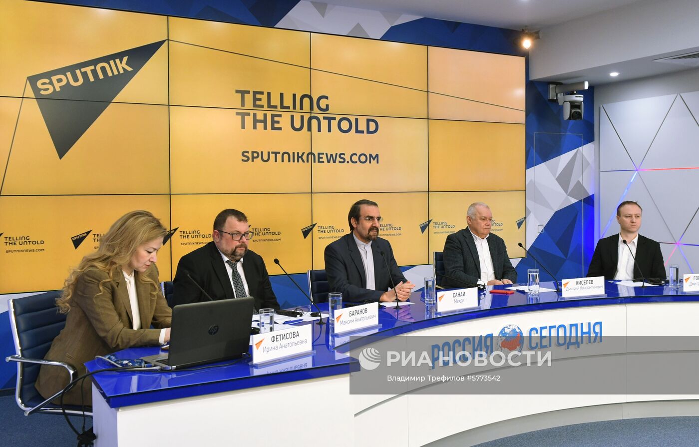 Запуск нового информационного продукта Sputnik Farsi News Service