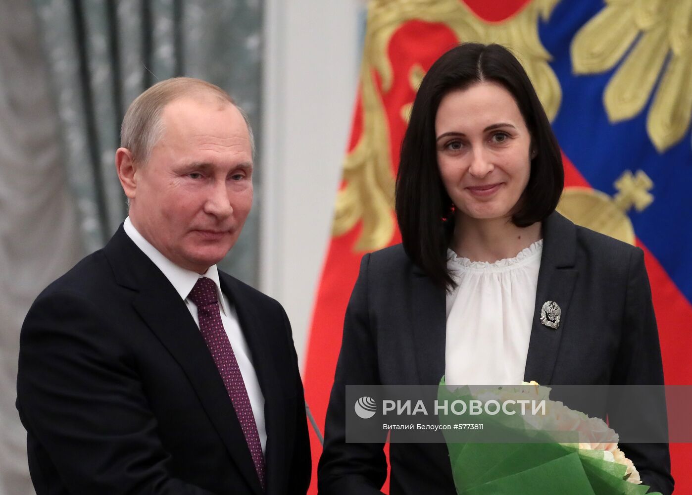 Вручение премий президента РФ в области науки и инноваций для молодых учёных за 2018 год