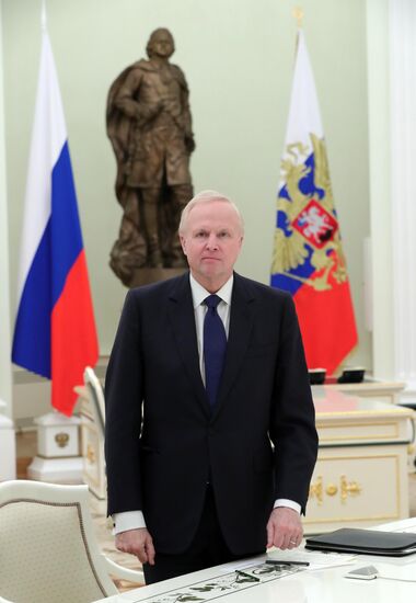 Президент РФ В. Путин встретился с генеральным директором BP Р. Дадли