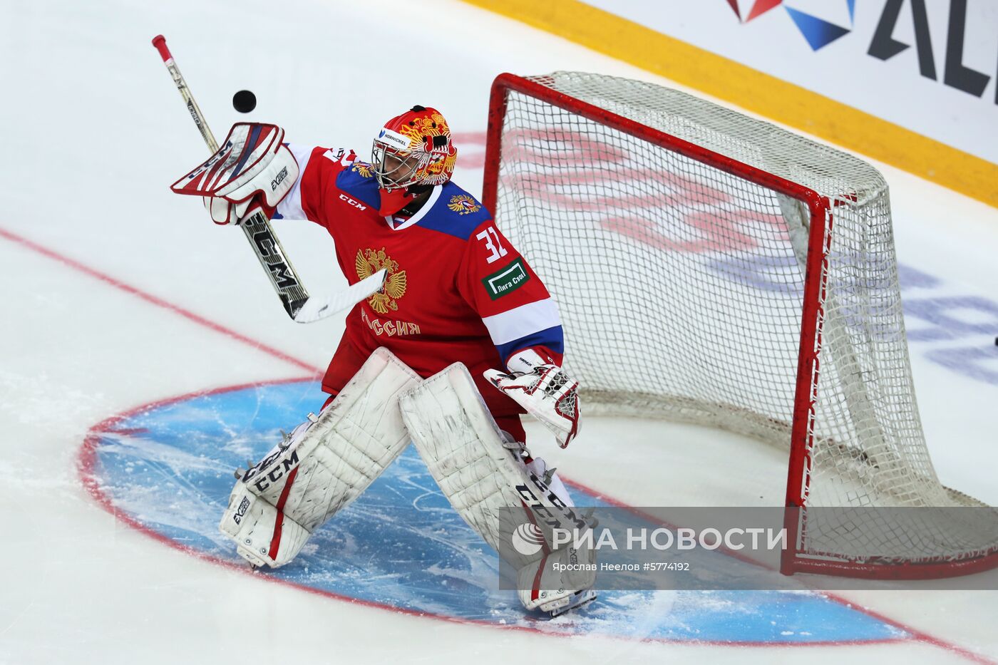 Хоккей. Еврохоккейтур. Матч Россия - Финляндия