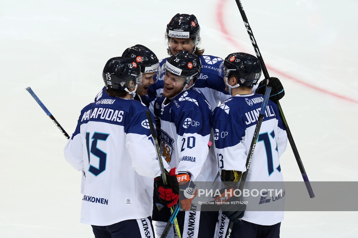 Хоккей. Еврохоккейтур. Матч Россия - Финляндия