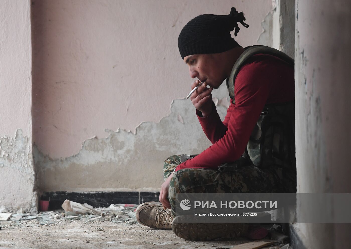 Подготовка сирийских военнослужащих российскими военными специалистами