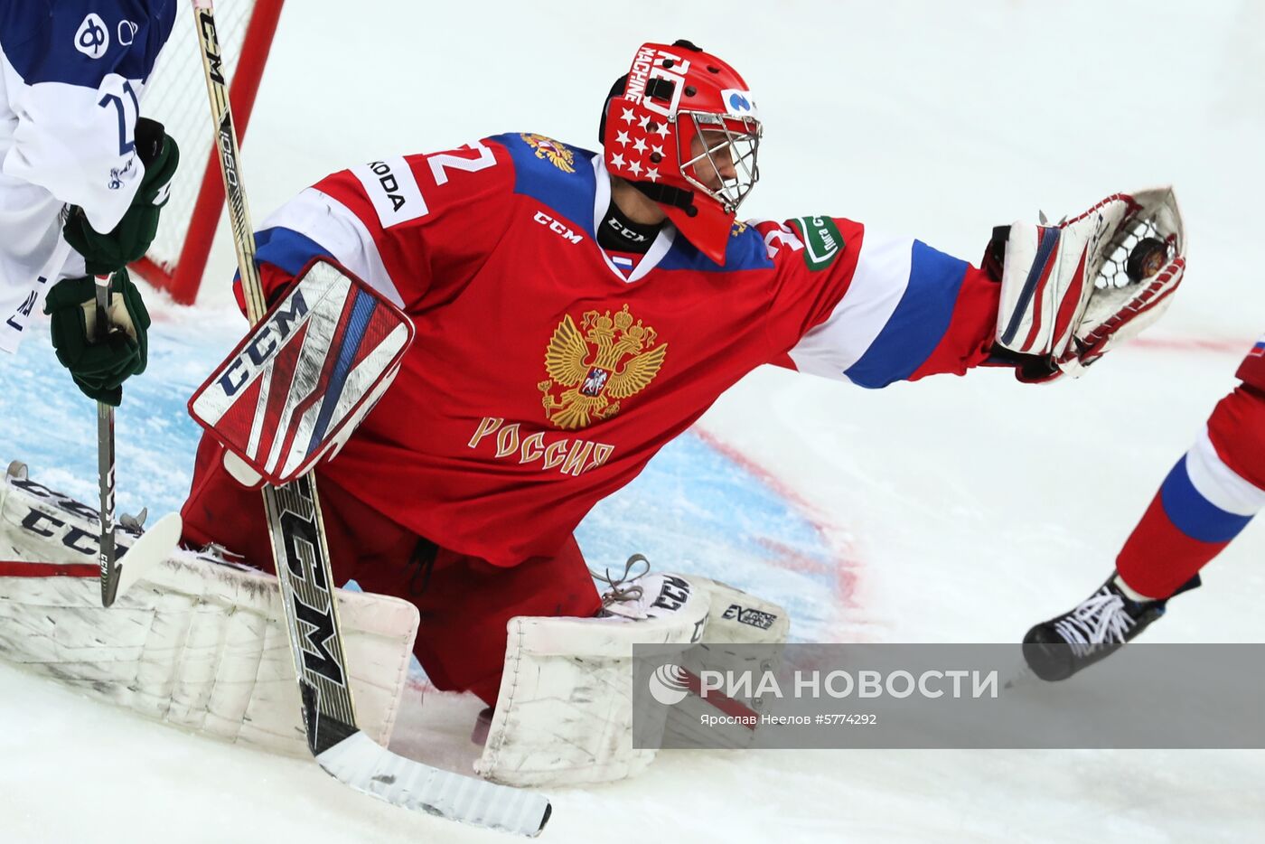 Хоккей. Еврохоккейтур. Матч Россия - Финляндия