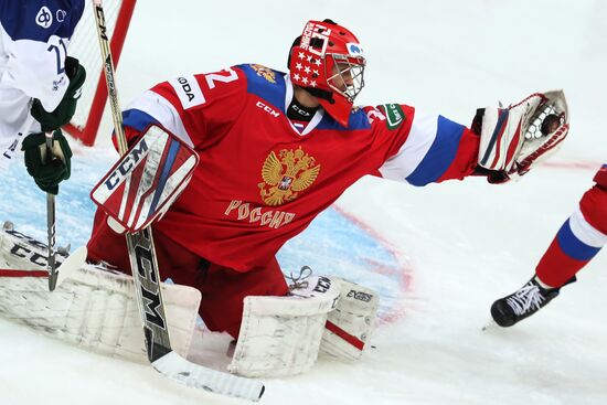 Хоккей. Еврохоккейтур. Матч Россия - Финляндия
