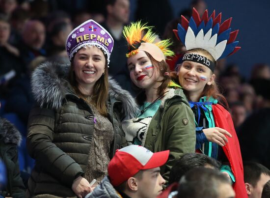 Хоккей. Еврохоккейтур. Матч Россия - Финляндия