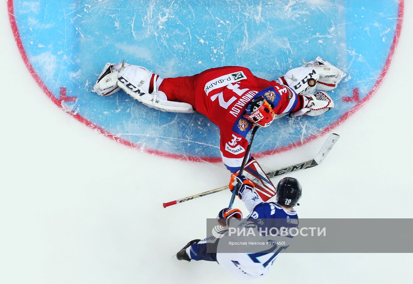 Хоккей. Еврохоккейтур. Матч Россия - Финляндия