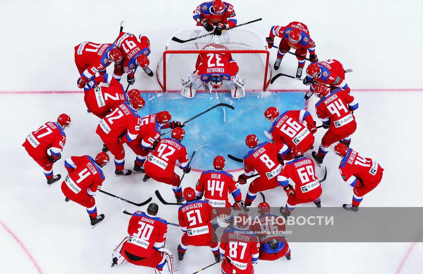 Хоккей. Еврохоккейтур. Матч Россия - Финляндия