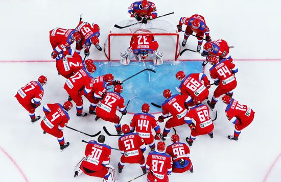 Хоккей. Еврохоккейтур. Матч Россия - Финляндия