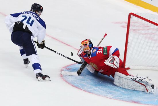 Хоккей. Еврохоккейтур. Матч Россия - Финляндия