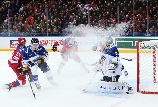 Хоккей. Еврохоккейтур. Матч Россия - Финляндия