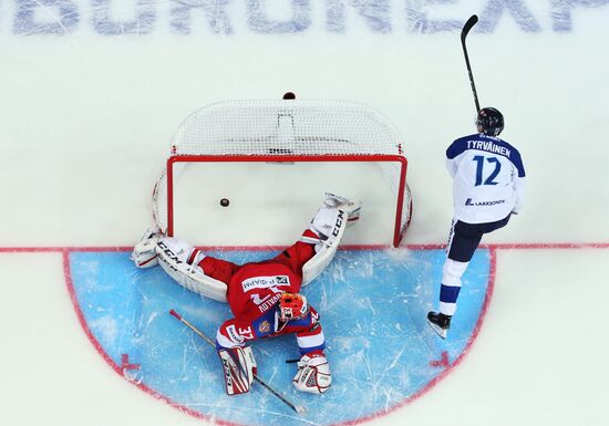 Хоккей. Еврохоккейтур. Матч Россия - Финляндия