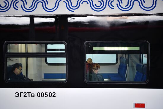 Поезда нового поколения "Иволга" запустили с Белорусского вокзала