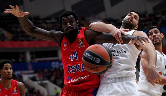 Баскетбол. Евролига. Матч ЦСКА - "Реал"