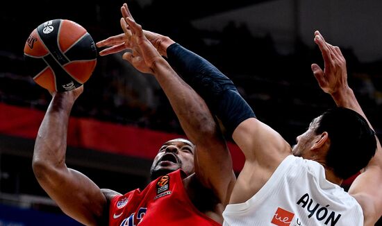 Баскетбол. Евролига. Матч ЦСКА - "Реал"