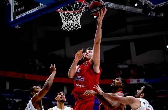 Баскетбол. Евролига. Матч ЦСКА - "Реал"