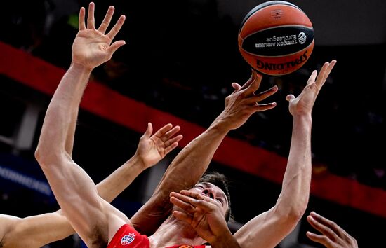 Баскетбол. Евролига. Матч ЦСКА - "Реал"
