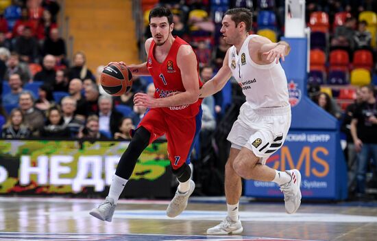 Баскетбол. Евролига. Матч ЦСКА - "Реал"