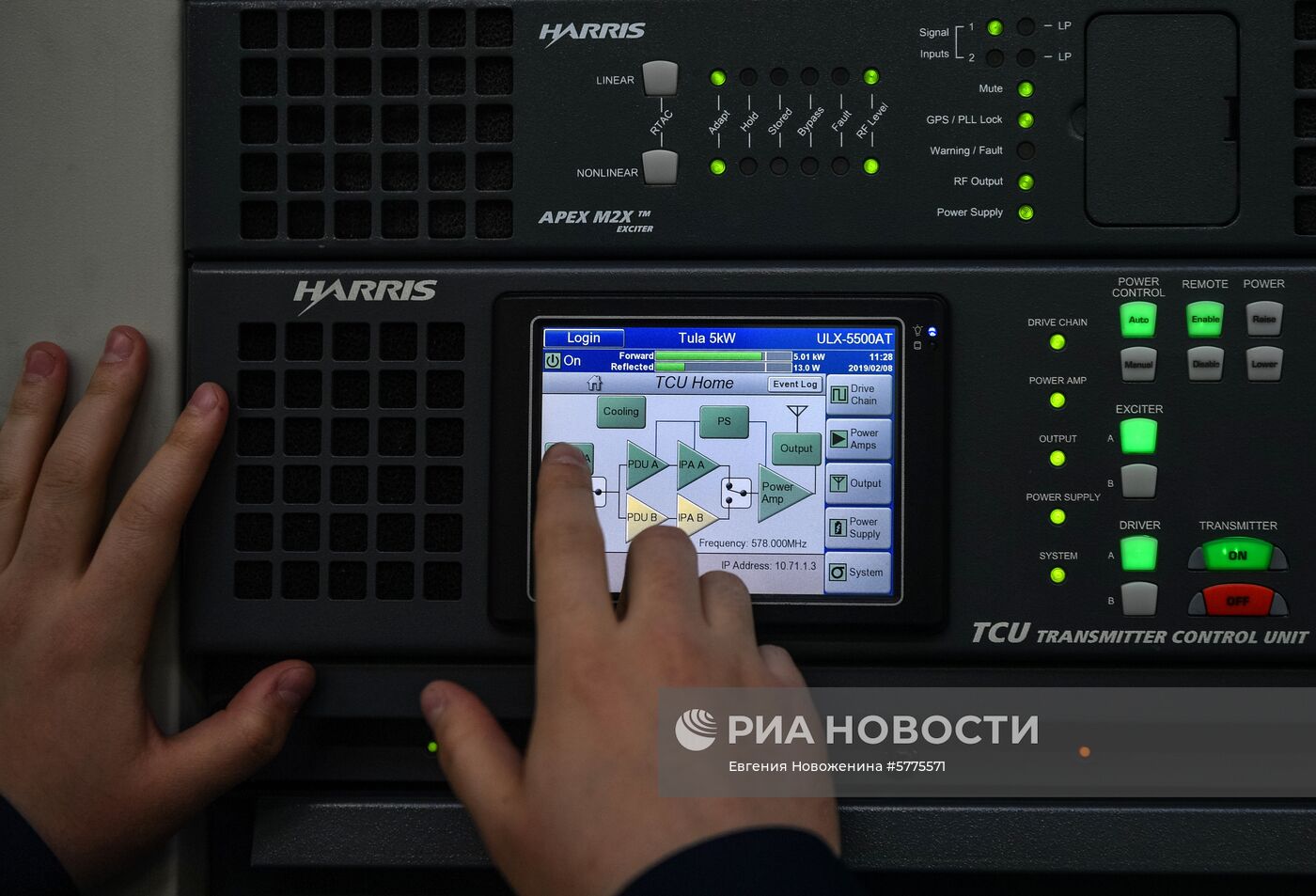 Переход с аналогового на цифровое телевещание