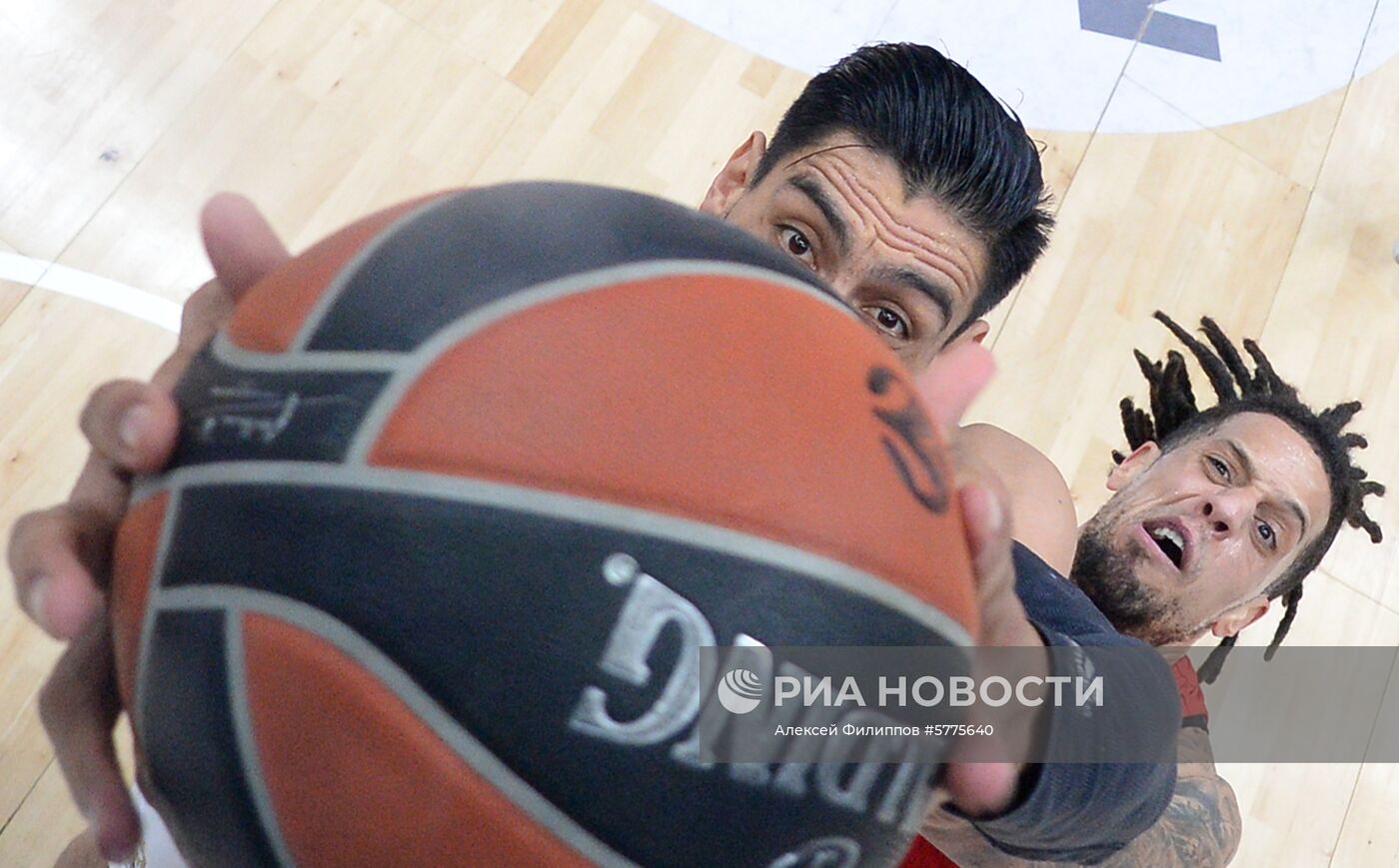 Баскетбол. Евролига. Матч ЦСКА - "Реал"