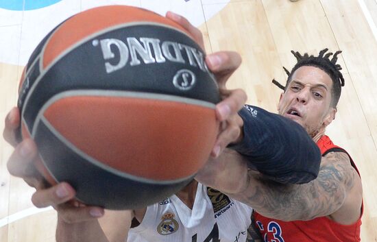 Баскетбол. Евролига. Матч ЦСКА - "Реал"